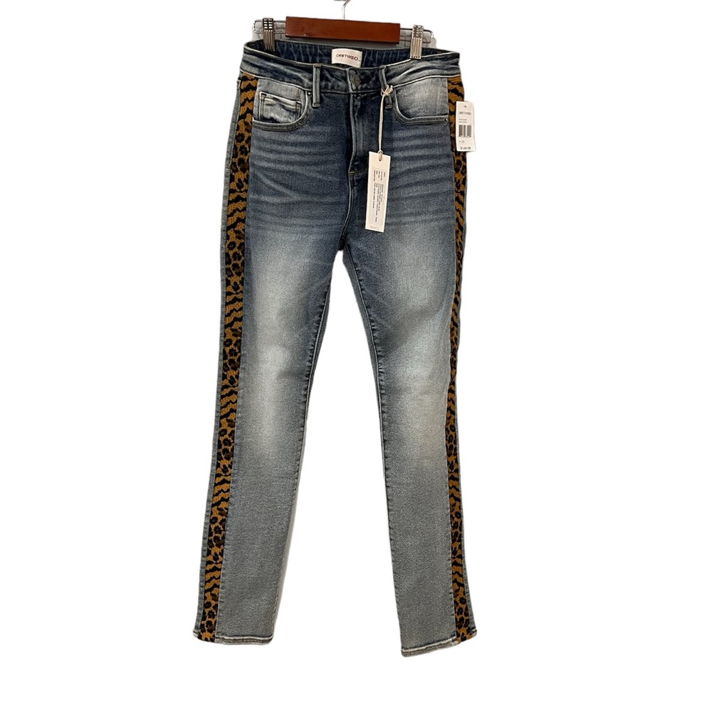 Driftwood Audrey Tiger King Straight Leg Jeans Size 26